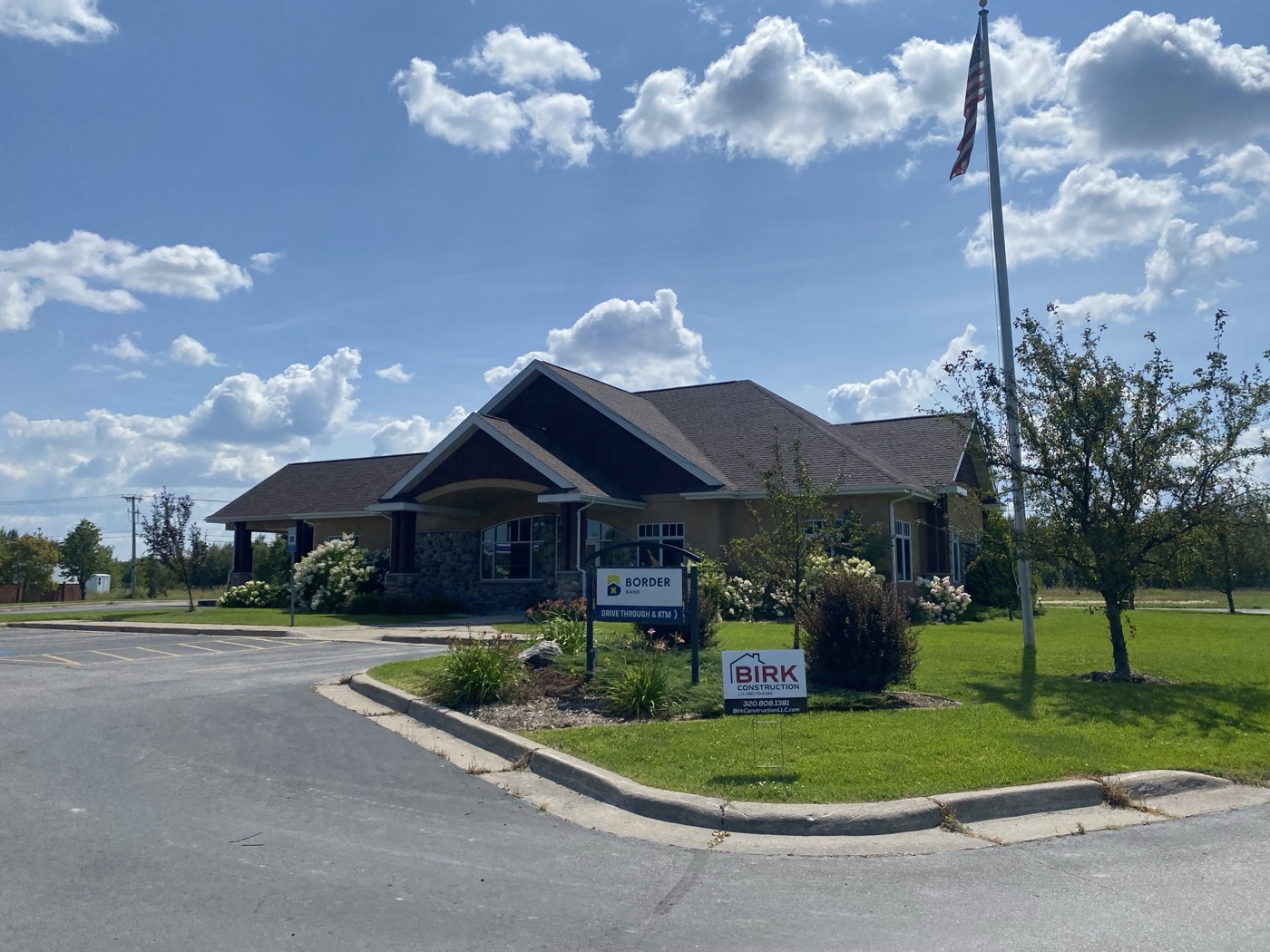 Border Bank roof project